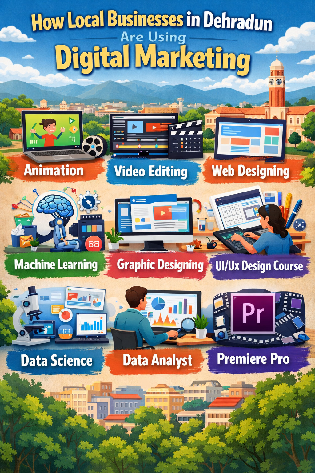 How Local Businesses in Dehradun Are Using Digital Marketing