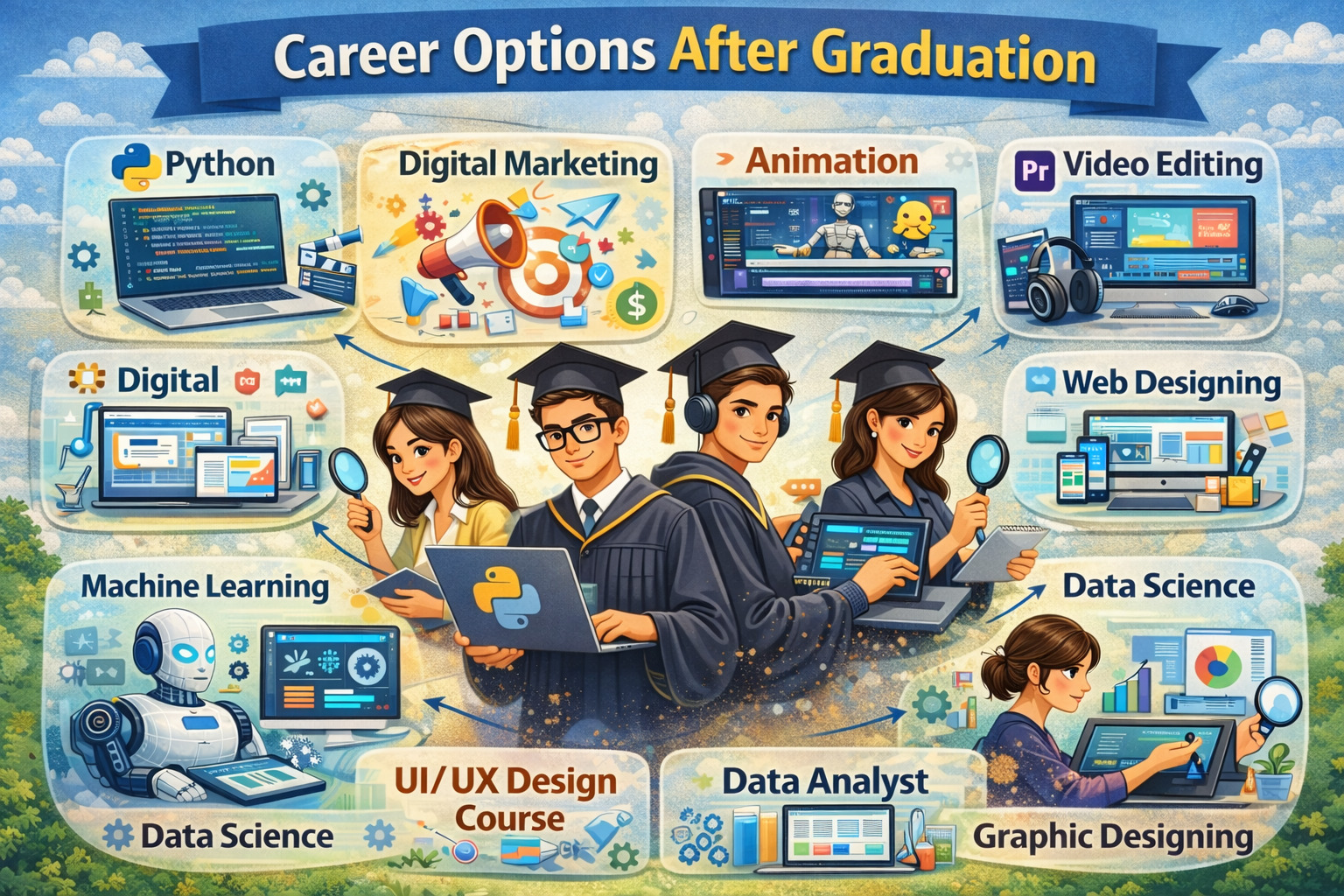 Best Career Options After Graduation: Top 10 High-Demand Courses for a Successful Future