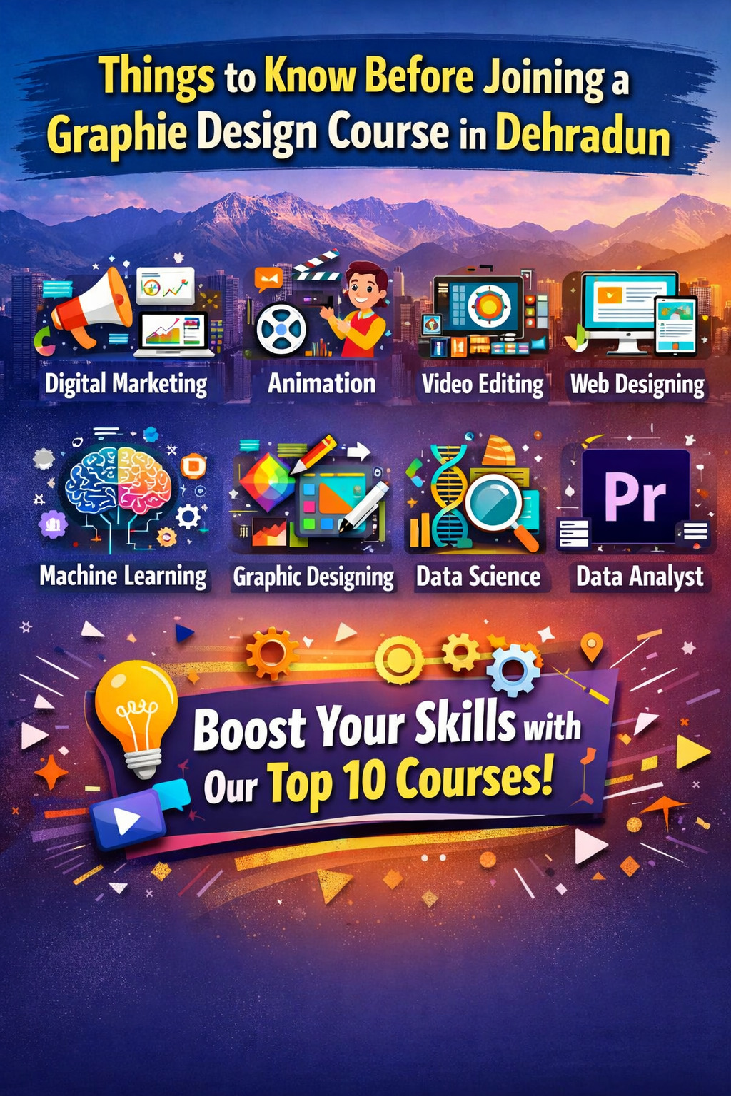 Things to Know Before Joining a Graphic Design Course in Dehradun