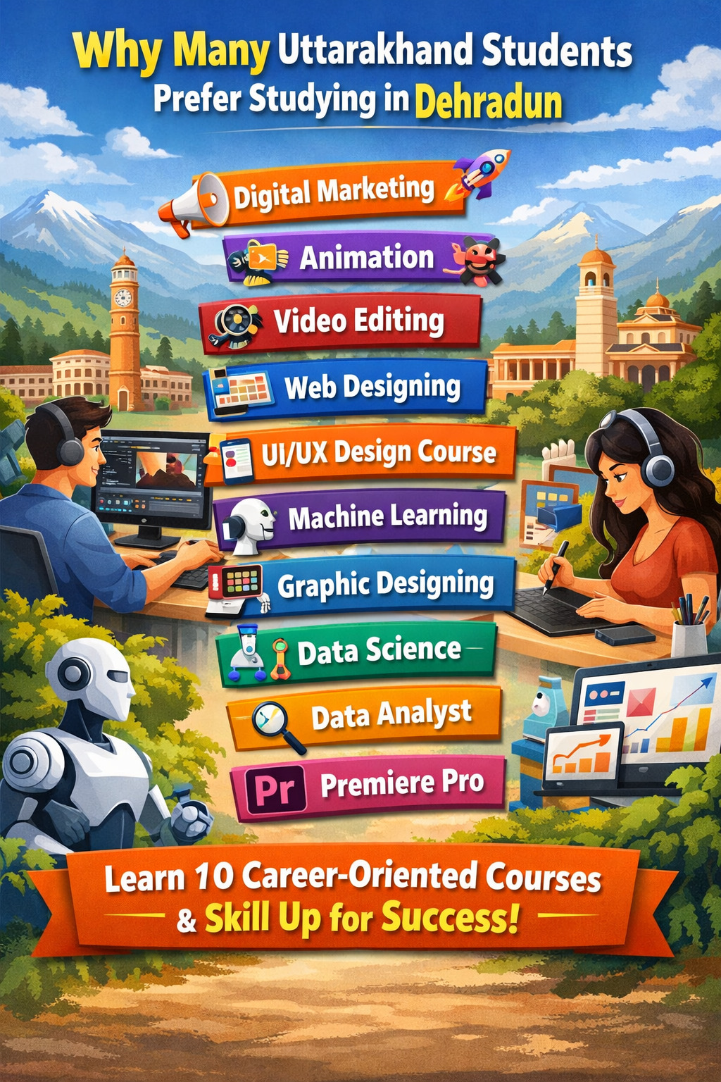 Why Many Uttarakhand Students Prefer Studying in Dehradun