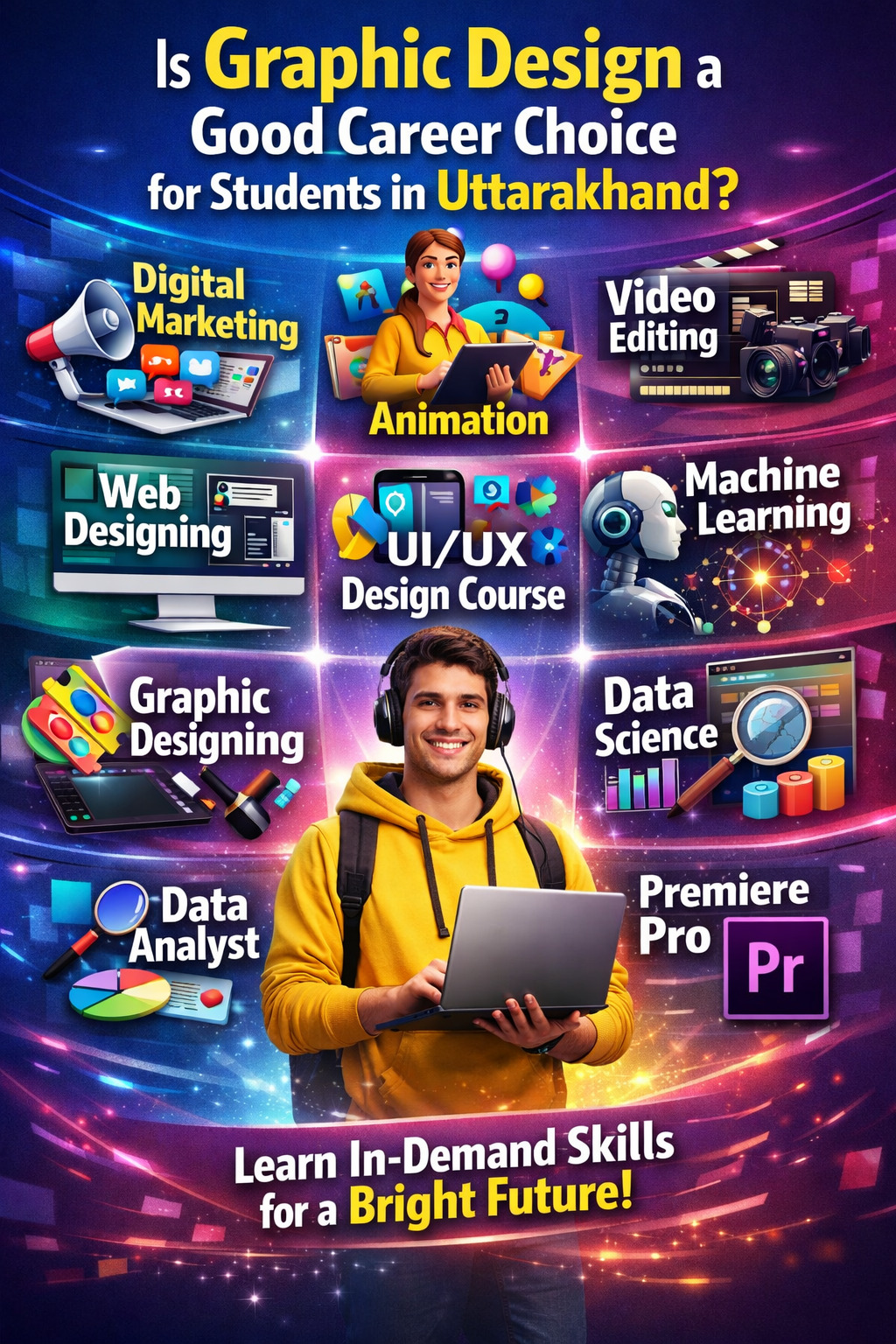 Is Graphic Design a Good Career Choice for Students in Uttarakhand?