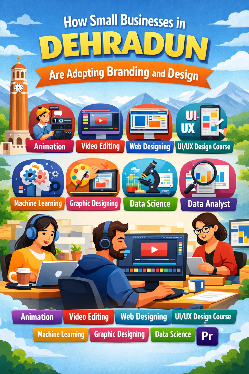 How Small Businesses in Dehradun Are Adopting Branding and Design