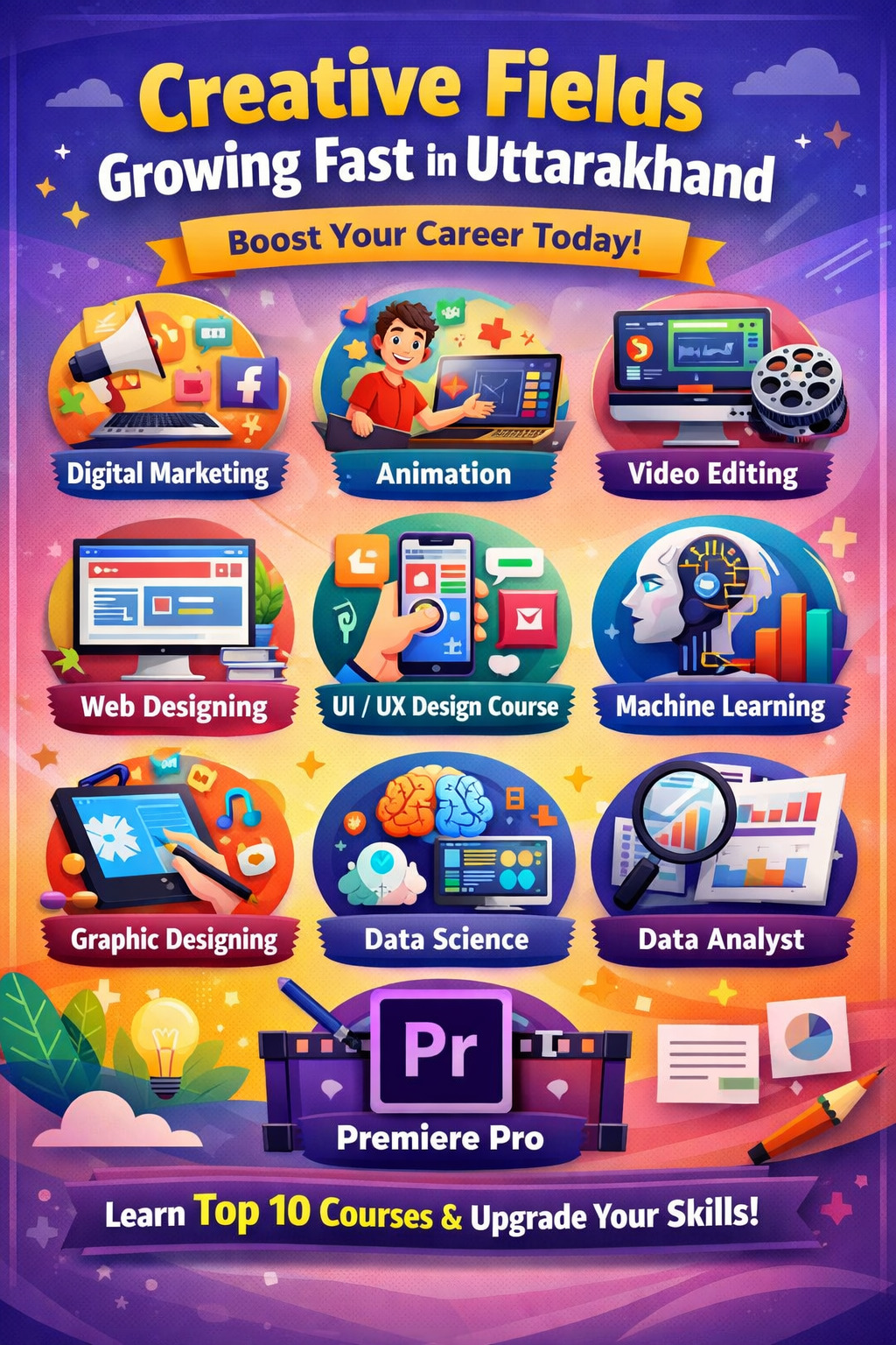 Creative Fields That Are Growing Fast in Uttarakhand