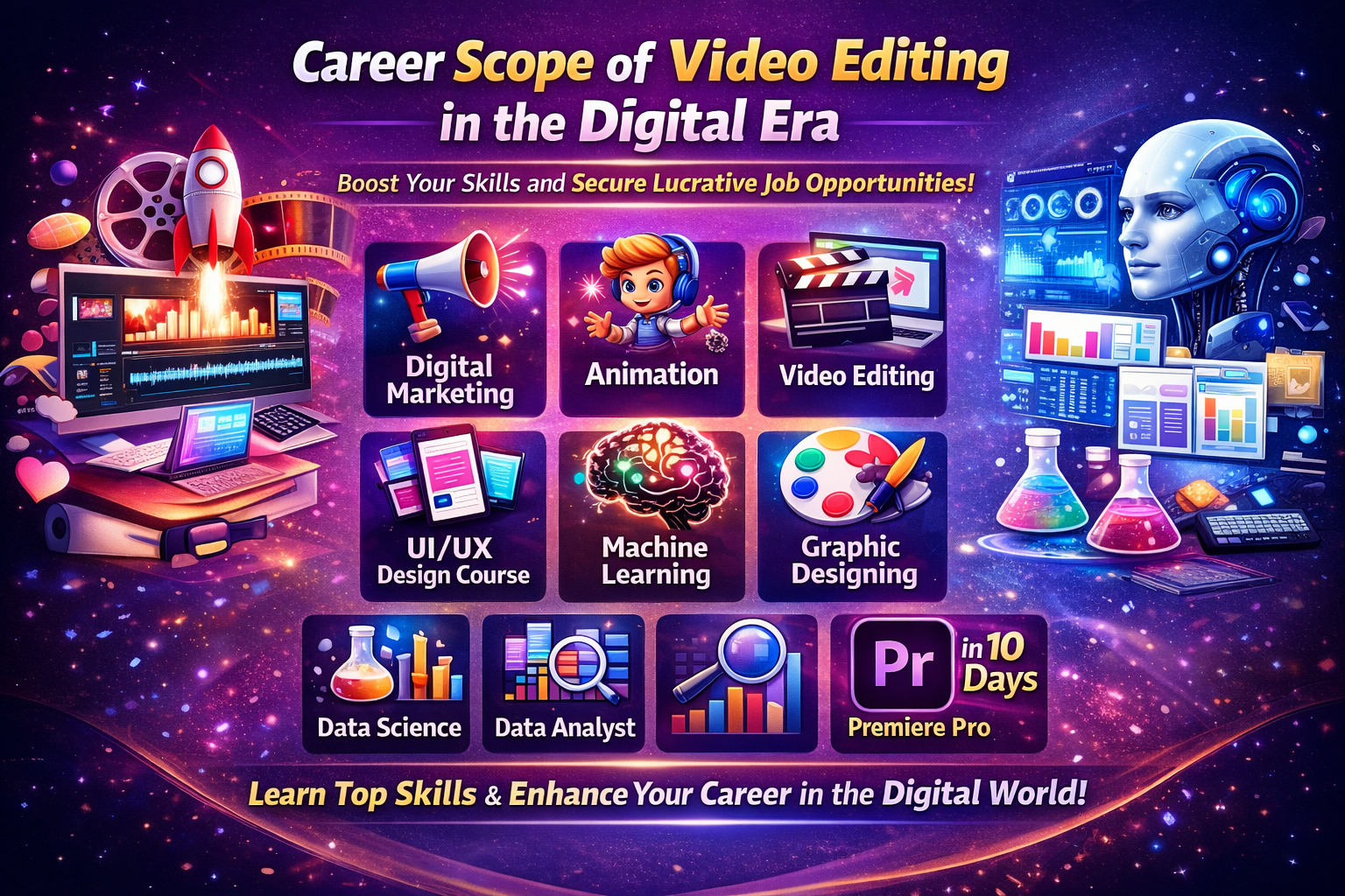 Career Scope of Video Editing in the Digital Era