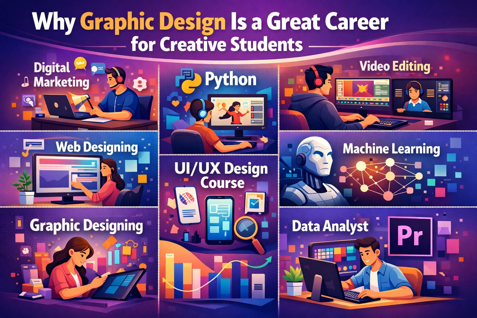 Why Graphic Design Is a Great Career for Creative Students