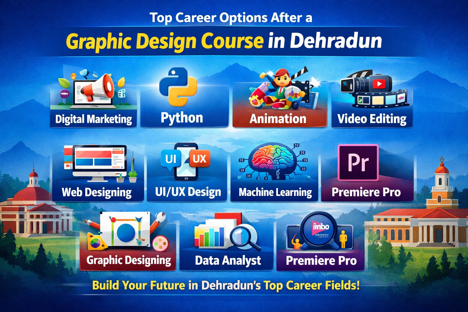 Top Career Options After a Graphic Design Course in Dehradun