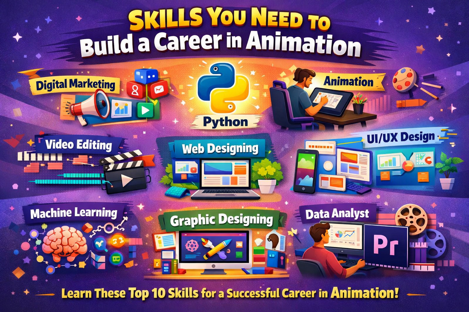 Skills You Need to Build a Career in Animation