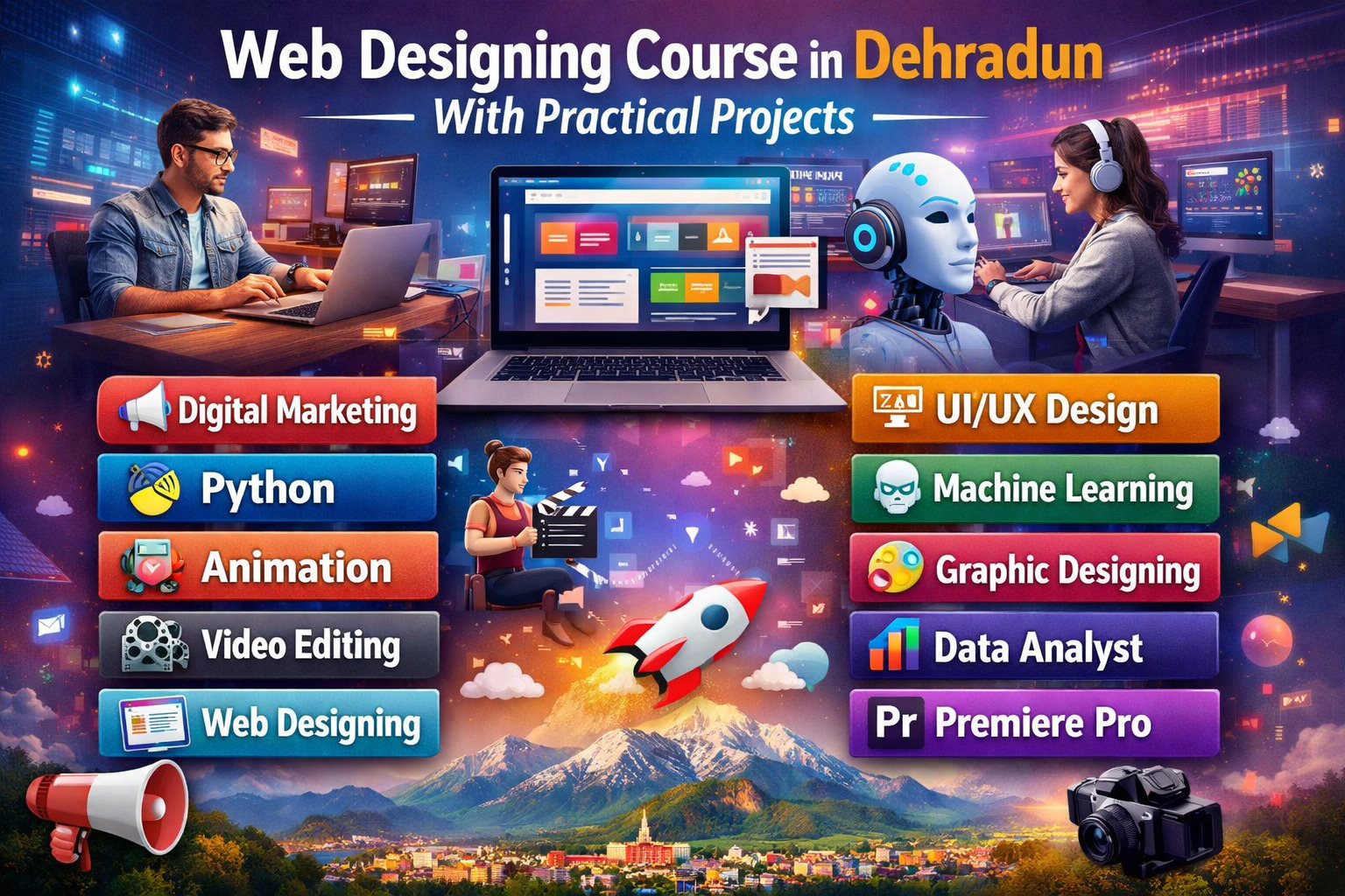 Web Designing Course in Dehradun With Practical Projects