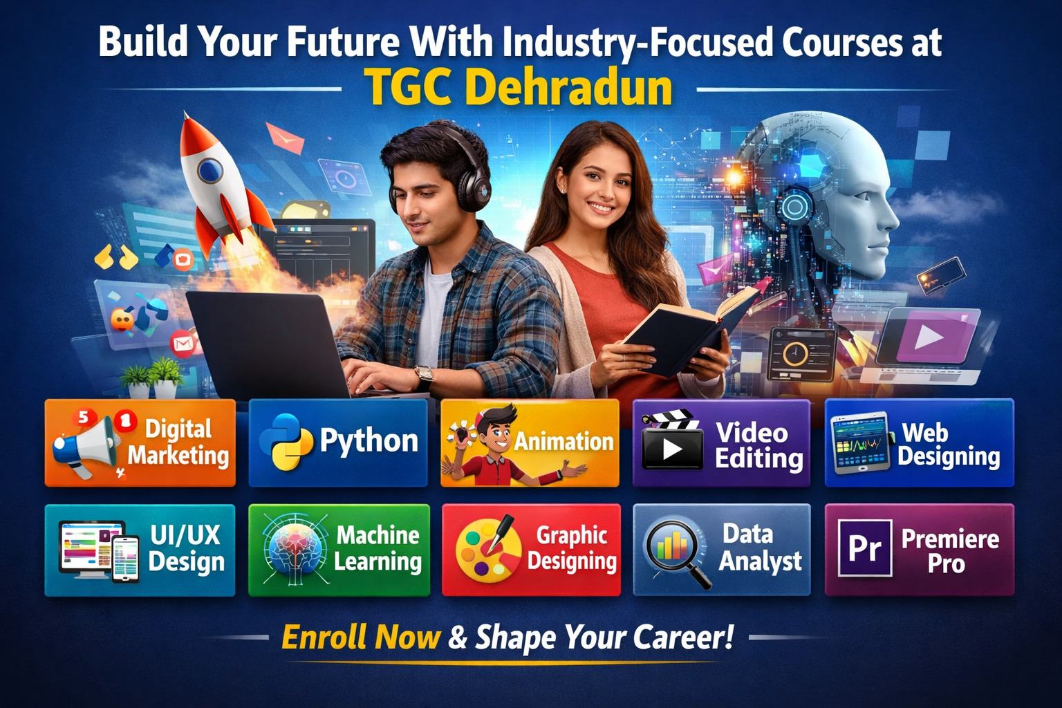Build Your Future With Industry-Focused Courses at TGC Dehradun