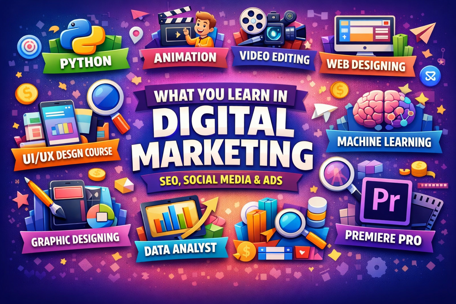 SEO, Social Media, and Ads: What You Learn in Digital Marketing