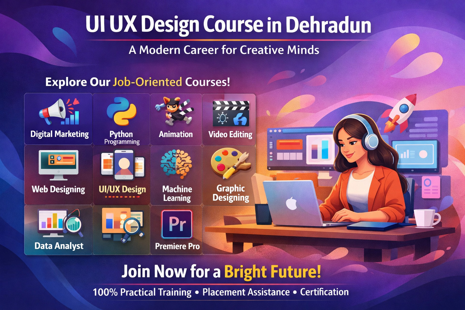 UI UX Design Course in Dehradun: A Modern Career for Creative Minds