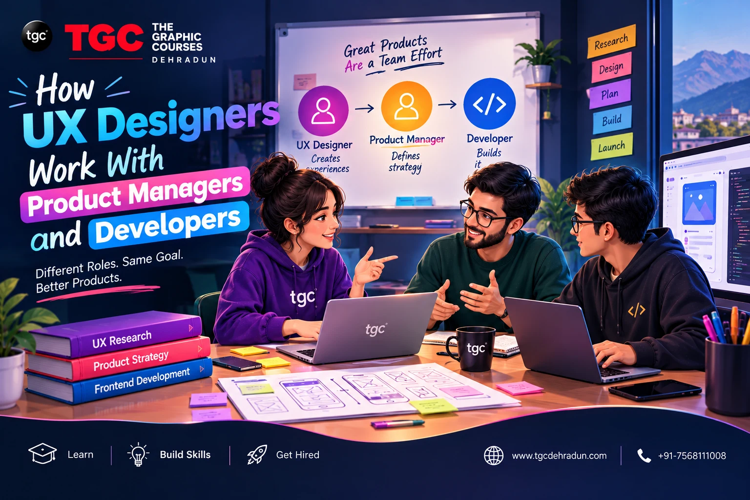 How UX Designers Work With Product Managers and Developers