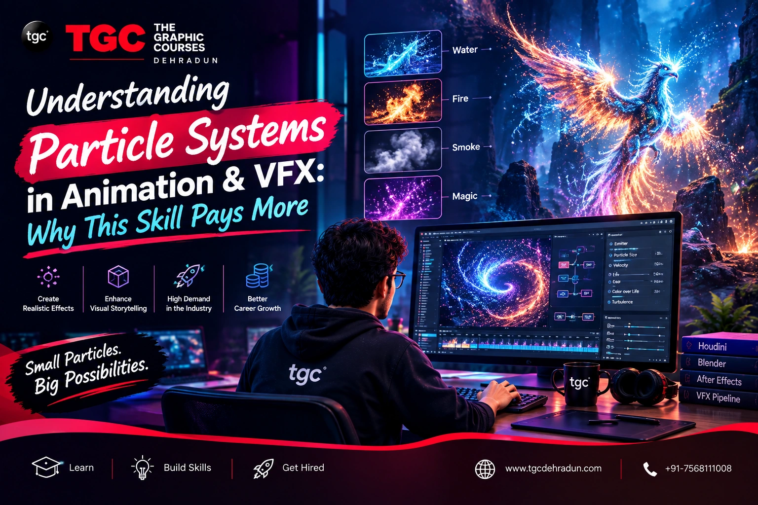 Understanding Particle Systems in Animation & VFX: Why This Skill Pays More