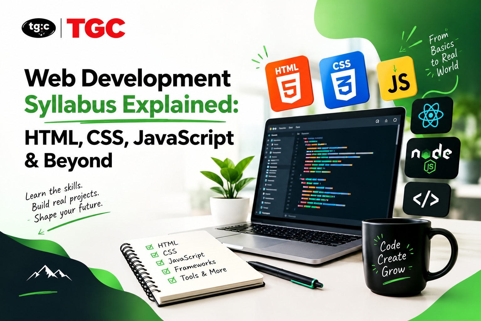 Web Development Syllabus Explained: HTML, CSS, JavaScript & Beyond